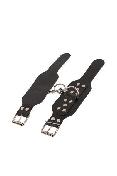 Наручники Leather Hand Cuffs, Black KVL-280173 фото