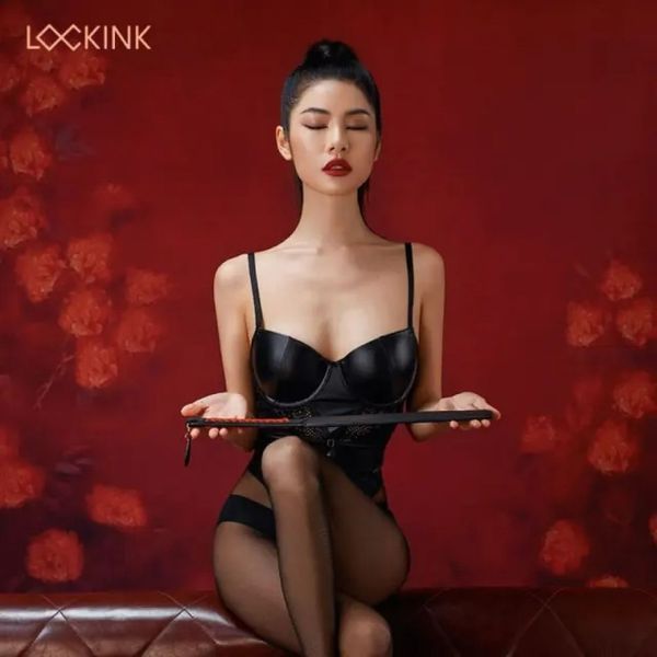 Паддл чорно-червоний плетіння Lockink 292231 /Z-SMD-016-ZTH фото