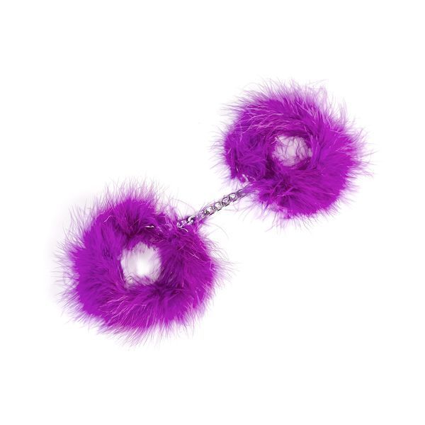 Наручники - Secret Play Feather Handcuffs Purple 61220434155 фото