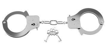 Елегантні наручники FFS Metal Handcuffs Silver 61325439260000 фото