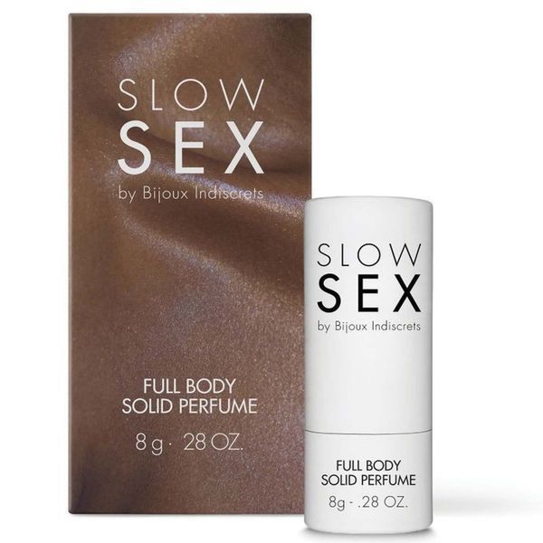 Твердый парфюм для тела Slow Sex by Bijoux FULL BODY SOLID PERFUME с кокосовым ароматом BJ0329 фото