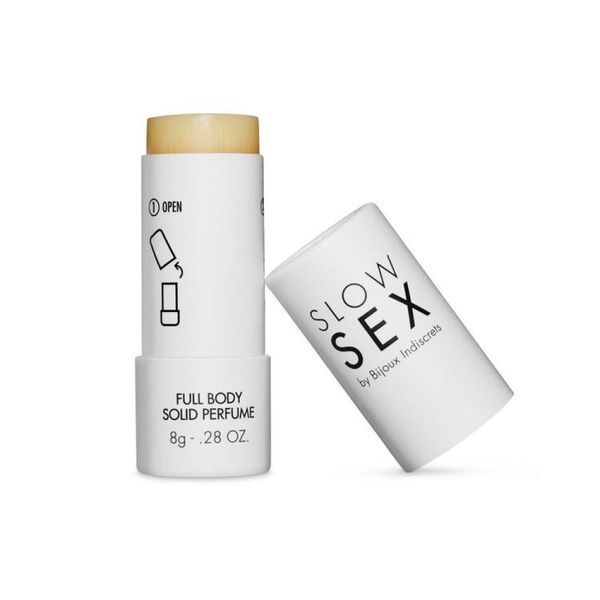 Твердый парфюм для тела Slow Sex by Bijoux FULL BODY SOLID PERFUME с кокосовым ароматом BJ0329 фото