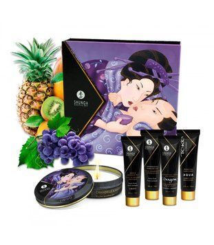 Набір інтимної косметики SHUNGA GEISHAS SECRET KIT EXOTIC FRUITS 67ML T278202 фото