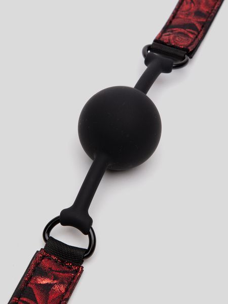 Кляп силіконовий Fifty Shades of Grey Sweet Anticipation Reversible Silicone Ball Gag FS83666 фото