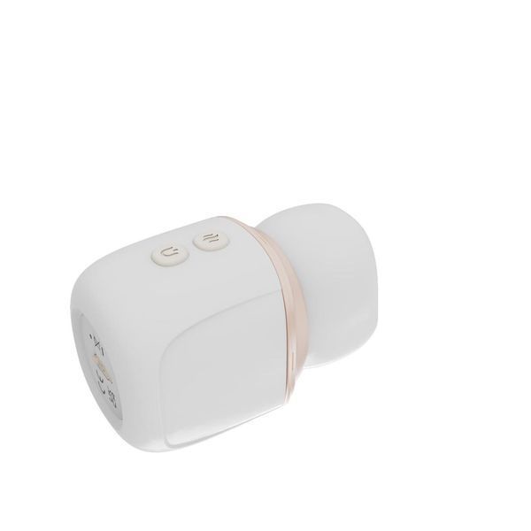 Вакуумний стимулятор з язичком - Dual Mode Licking & Suction Vibrator White 62530026-00251 фото