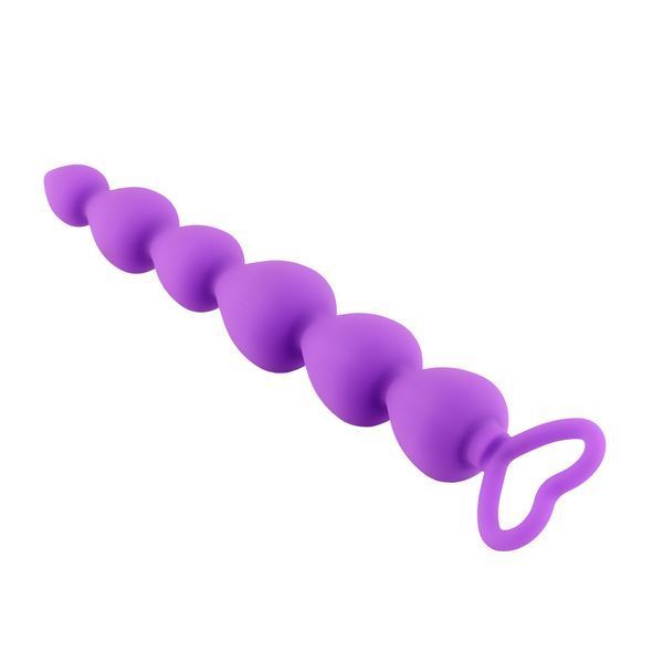 Анальные шарики Anal Beads Purple Heart, фиолетовые 64-00215F фото