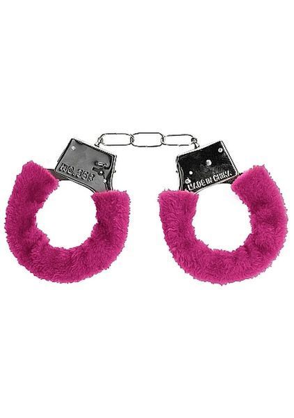 Наручники - Ouch! Beginner's Handcuffs Furry Pink 60360074072 фото