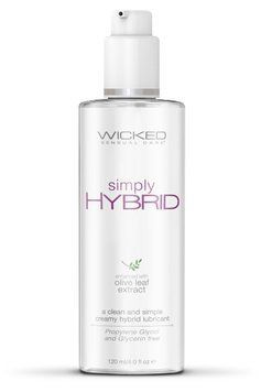 Лубрикант кремовый Wicked Simply Hybrid гибридный, 120 мл T252141 фото