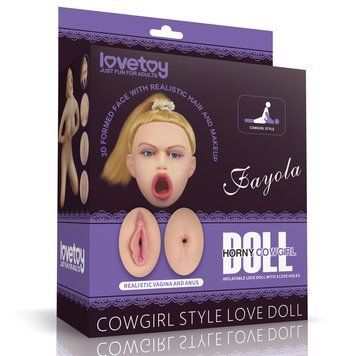 Надувна секс лялька - Cowgirl Style Love Doll 6452LV153013 фото