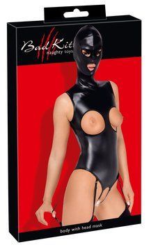 Боді з маскою - 2480484 Bad Kitty Body & Mask, black - L 513224804841041 фото