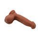 Фаллоимитатор на присоске Chisa T-skin ReaL Topless Lover с мошонкой, мулат 87195 /CN-711708719 фото 4