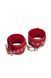 Наручники Leather Restraints Hand Cuffs Red 51420280158 фото 4