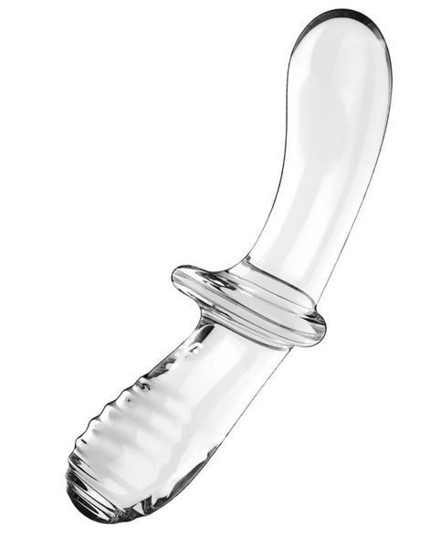 Двойной фаллоимитатор SATISFYER Double Crystal (transparent) 73-4045665 фото