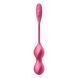 Вагінальні кульки з вібрацією Satisfyer Love Birds 2, що працюють від програми, рожеві ST102795 фото 3