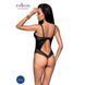 Боди из эко-кожи и кружева Passion LOONA BODY XXL/XXXL, black SO5357 фото 2