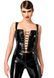 Корсет Noir Handmade F379 Dominae Frontbind PVC Corset Top XS SX4128 фото 1