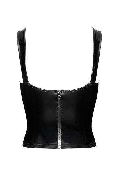 Корсет Noir Handmade F379 Dominae Frontbind PVC Corset Top S SX4129 фото