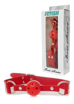 Кляп - Ball Gag Red - Fetish Boss Series 62530061-00034 фото