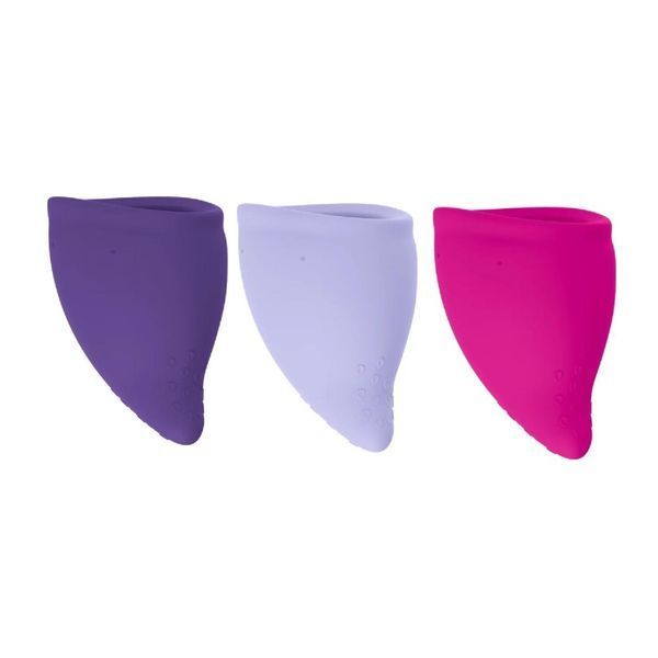 Менструальна чаша Fun Factory FUN CUP SIZE A Purple, багаторазова, діаметр 4 см, об&rsquo;єм 20 мл SX3682 фото