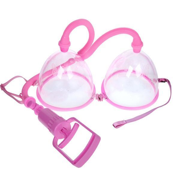 Вакуумная помпа для груди - Breast Pump Enlarge With Twin Cups sexstyle 6603BI-014091-1 фото