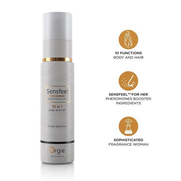 Лосьон с феромонами для тела и волос Orgie &ndash; Sensfeel Seduction Elixir 10 in 1 for Woman (100 мл) SX1542 фото