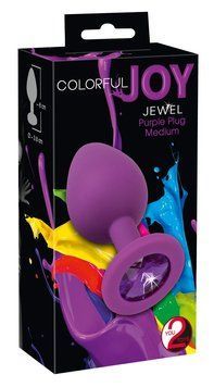 Анальна пробка - Colorful Joy Jewel P 42-05171600000 фото