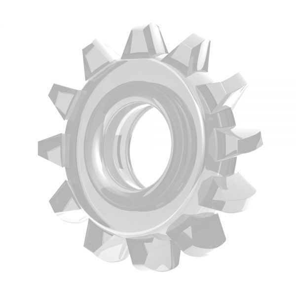 Эластичное эрекционное кольцо POWER PLUS Cockring без вибрации IODU-310299 фото