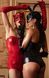 Корсет Noir Handmade F355 Red powerwetlook corset - M SX2024 фото 7