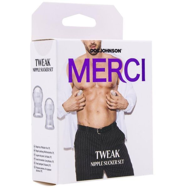 Присоски для сосків Doc Johnson Merci - Tweak - Nipple Sucker Set SX2540 фото
