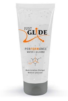 Лубрикант на водно-силіконовій основі Just Glide Performance200ml 42-06259570000 фото
