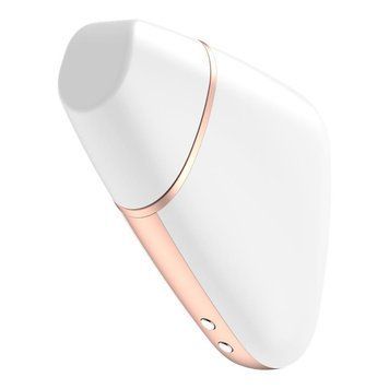 Вібратор Satisfyer Love Triangle Air Pulse Stimulator + Vibration White 73-4001777 фото