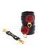Черные наручники Taboom Wild Roses Wrist Cuffs с декоративными красными розами TB17440 фото 5