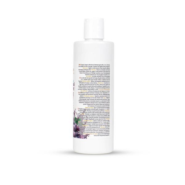 Водний лубрикант 2в1 для інтимної близькості та масажу MyLove Aroma Series Grape (Виноград), 300 мл 101-0424 фото