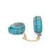 Наручники Liebe Seele Blue Lamb leather Wrist Cuffs with Velvet Lining SX4844 фото 1