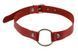 Кляп Leather O-Ring Gag Red 51420281422 фото 3