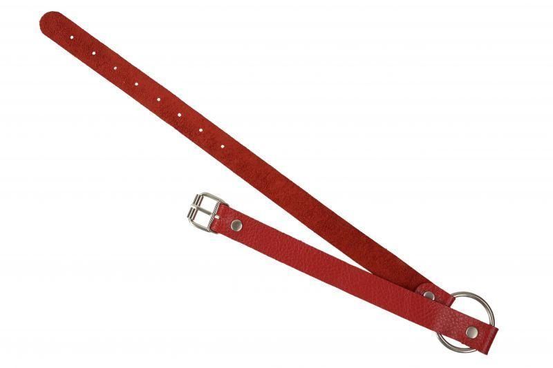 Кляп Leather O-Ring Gag Red 51420281422 фото