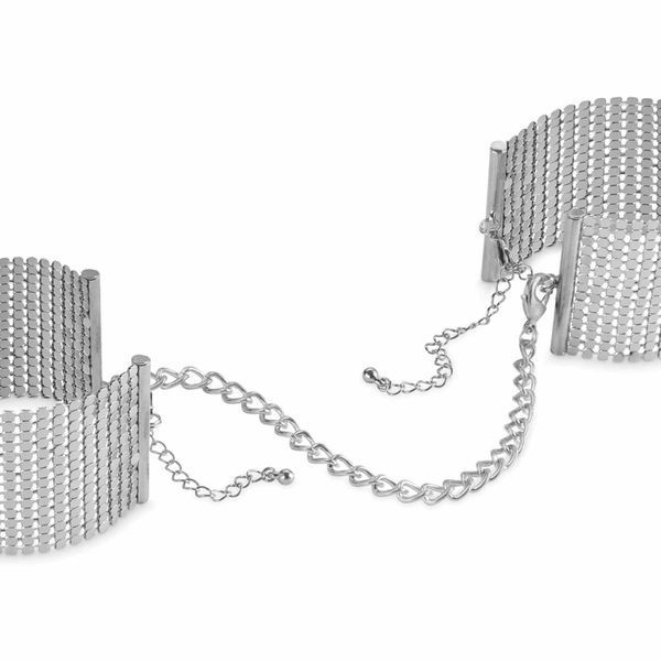 Браслети-наручники Bijoux Indiscrets срібні, OS B0200 фото