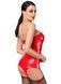 Корсет с подвязками для чулок Noir Handmade F368 Bombshell Fierce Corset-belt Red XS SX4093 фото 2