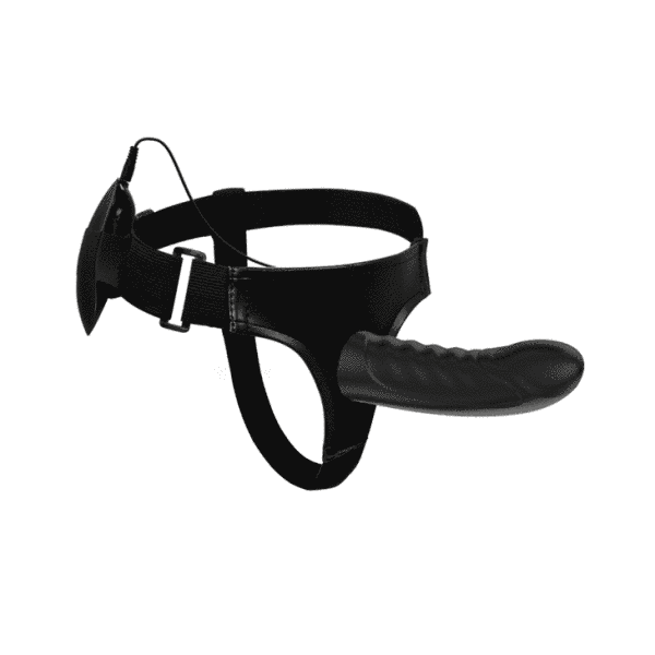 Страпон - Pretty Love Marvin Vibrating StrapOn Harness Black, 16.2 см 6603BW-022054 фото