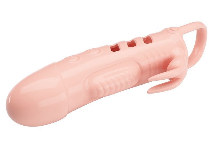 Удлиняющая насадка с вибростимуляцией ( на 2,5 см ) PRETTY LOVE - PENIS SLEEVE Sloane, BI-026243 BI-026243 фото