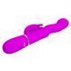 Вибратор-кролик PRETTY LOVE Laursen Purple, силикон, фиолетовый, 7 режимов вибрации и 4 волны BW-500089 фото 4