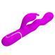 Вибратор-кролик PRETTY LOVE Laursen Purple, силикон, фиолетовый, 7 режимов вибрации и 4 волны BW-500089 фото 6