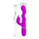 Вибратор-кролик PRETTY LOVE Laursen Purple, силикон, фиолетовый, 7 режимов вибрации и 4 волны BW-500089 фото 2