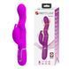Вибратор-кролик PRETTY LOVE Laursen Purple, силикон, фиолетовый, 7 режимов вибрации и 4 волны BW-500089 фото 1