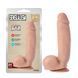 Фалоімітатор реалістичний Chisa T-skin ReaL Sensualism на присосці, бежевий, 21.5 х 4.5 см 29775 фото 1