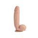 Фалоімітатор реалістичний Chisa T-skin ReaL Sensualism на присосці, бежевий, 21.5 х 4.5 см 29775 фото 2