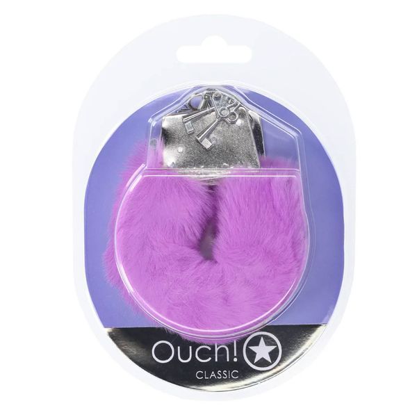 Наручники Classic Fluffy Handcuffs Purple 36-OU1047PUR фото