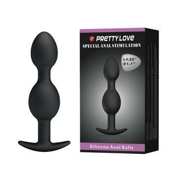 АНАЛЬНЫЕ ШАРИКИ BLACK PRETTY LOVE BI-040035 BI-040035 фото