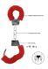 Наручники - Ouch! Beginner's Handcuffs Furry Red 60360074102 фото 4