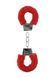 Наручники - Ouch! Beginner's Handcuffs Furry Red 60360074102 фото 9